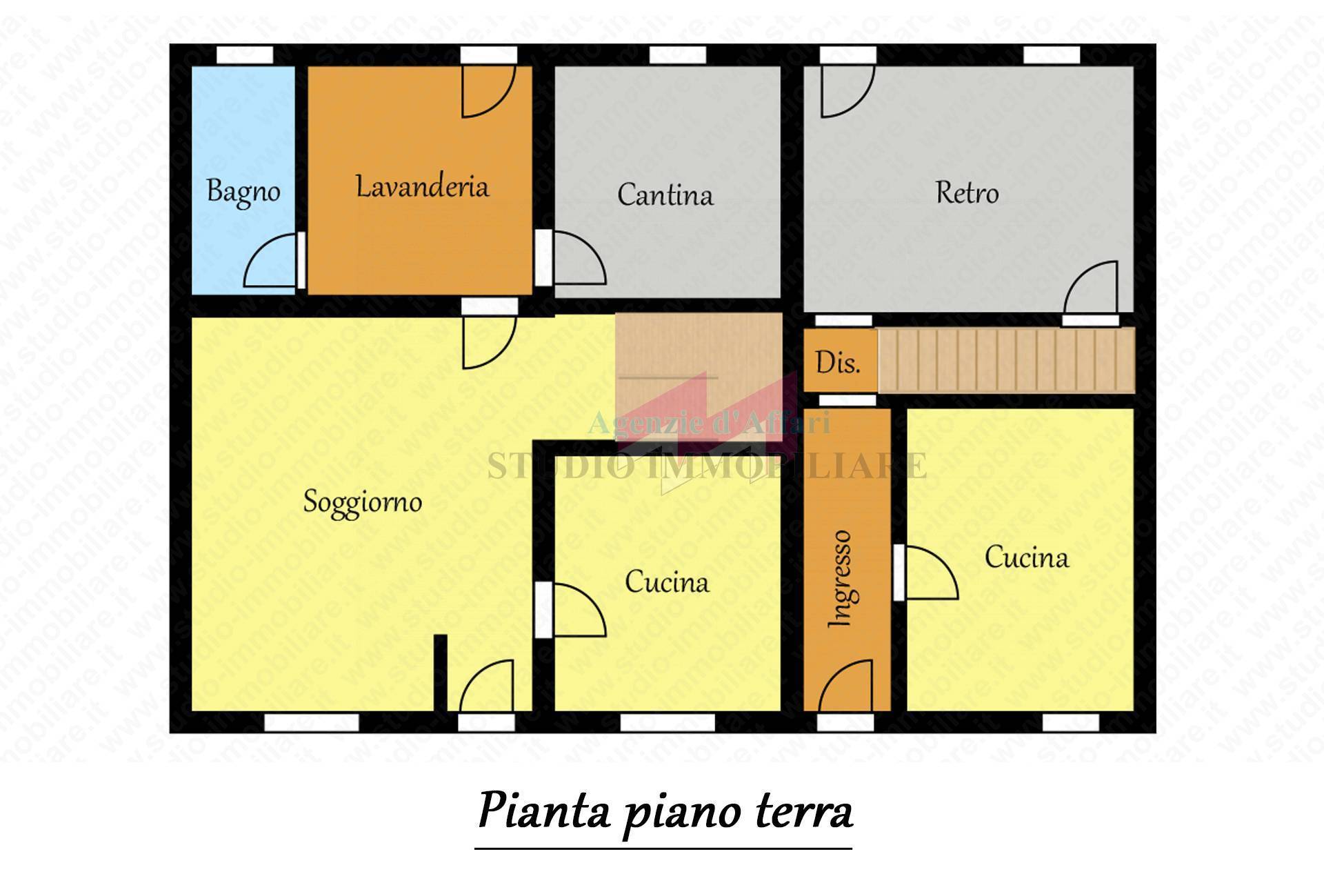 Immagine 13 di Casa semindipendente in vendita  in Via Matteotti 29 a Calto