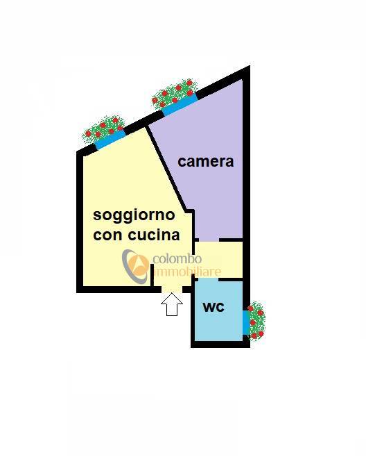 Immagine 17 di Appartamento in vendita  in via Enrico Dell'Acqua 19 a Busto Arsizio