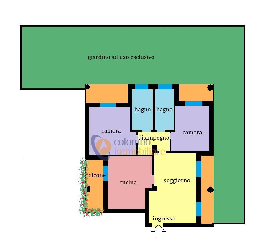 Immagine 26 di Appartamento in vendita  in via Salvator Rosa 14 a Busto Arsizio