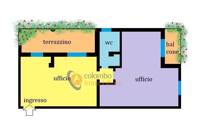 Immagine 25 di Ufficio in vendita  in via Caprera 20 a Busto Arsizio