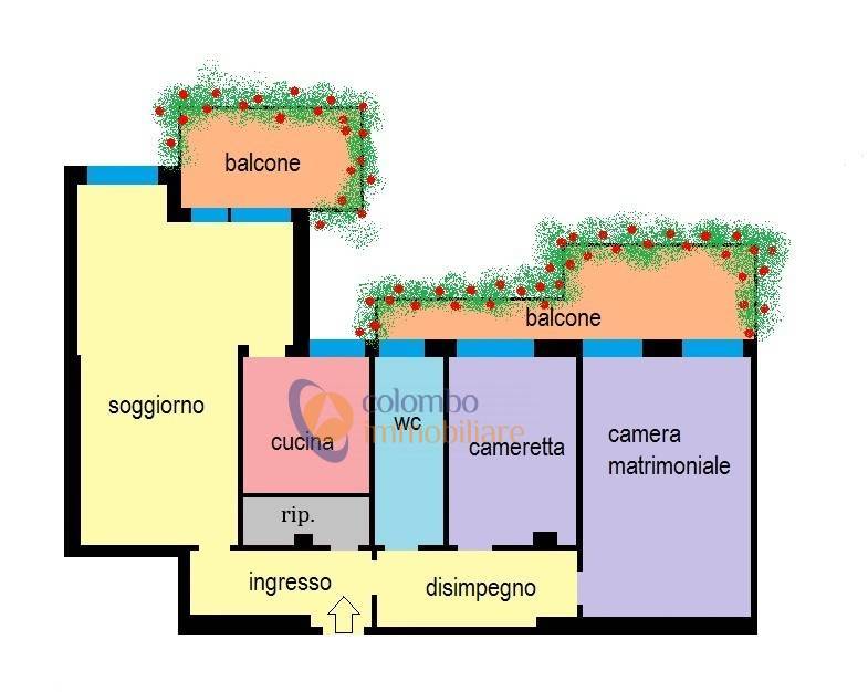 Immagine 25 di Appartamento in vendita  in largo Gaetano Giardino 7 a Busto Arsizio