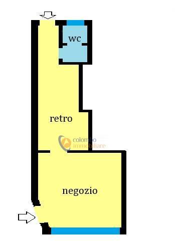 Immagine 12 di Negozio in vendita  in via Biagio Bellotti 7 a Busto Arsizio