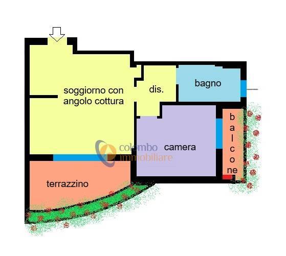 Immagine 22 di Appartamento in vendita  in via Del Ponte 2 a Busto Arsizio