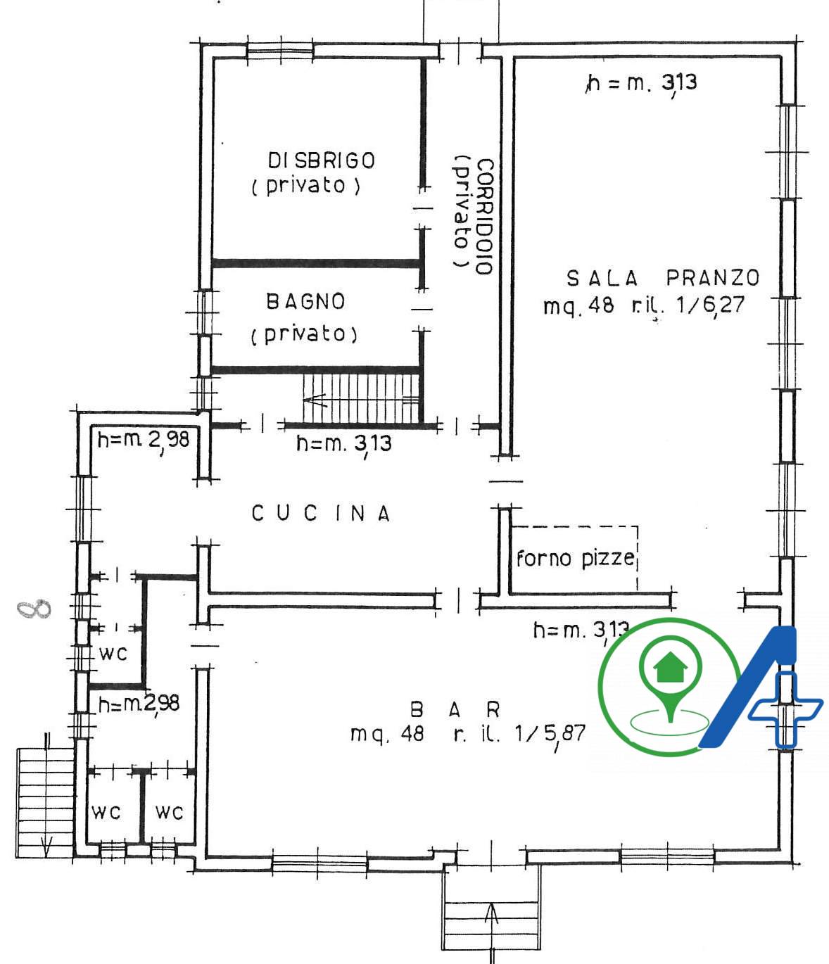 Immagine 17 di Locale commerciale in vendita  in strada Marengo a Goito