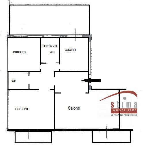 Immagine 21 di Appartamento in vendita  in viale teracati a Siracusa