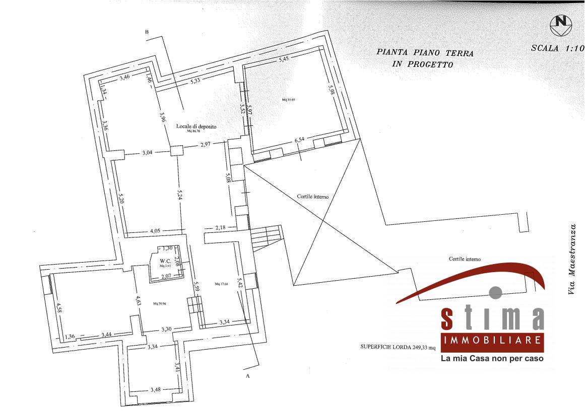 Immagine 11 di Locale commerciale in vendita  in via Maestranza 50 a Siracusa
