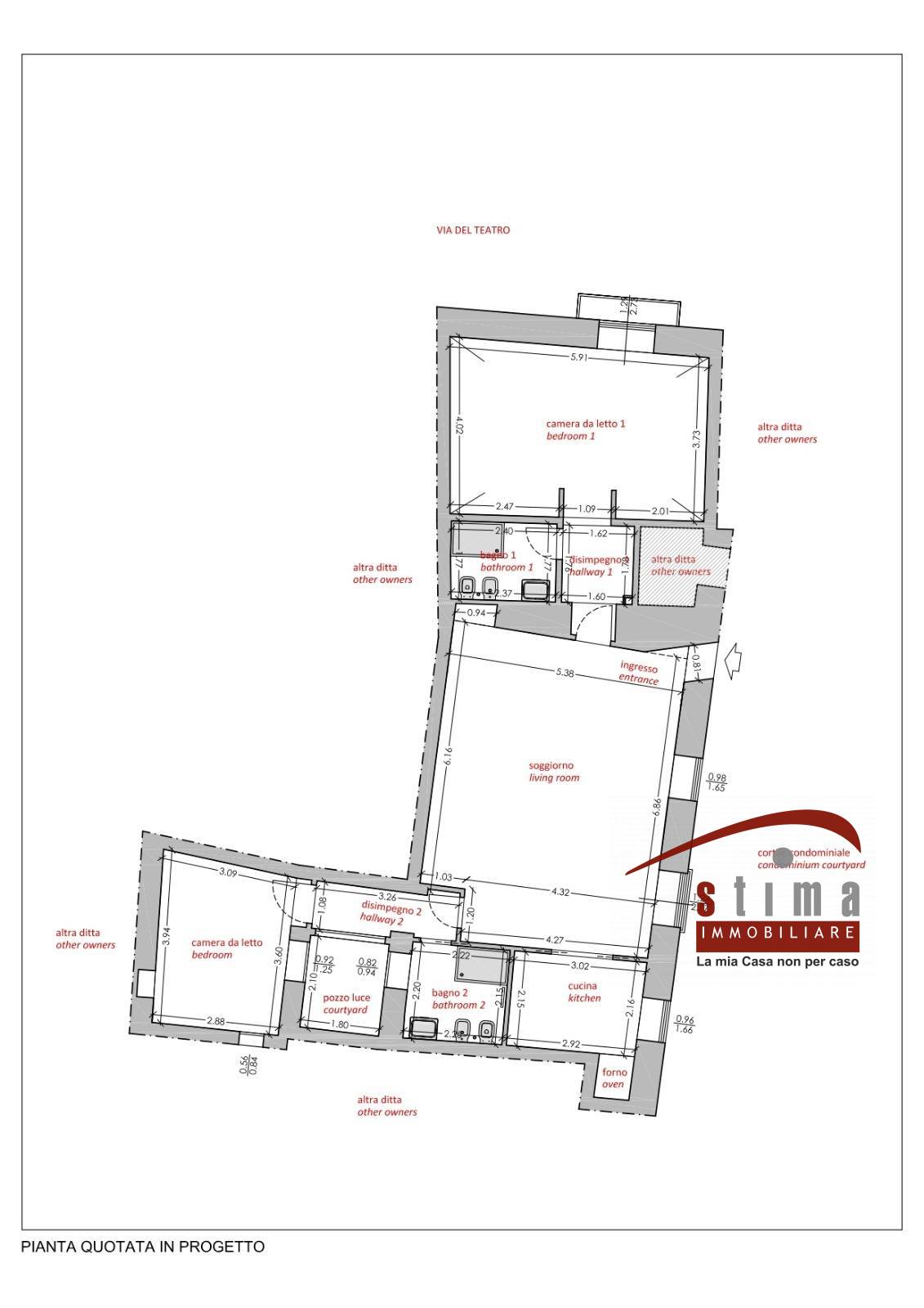 Immagine 24 di Appartamento in vendita  in via Del Teatro 4 a Siracusa