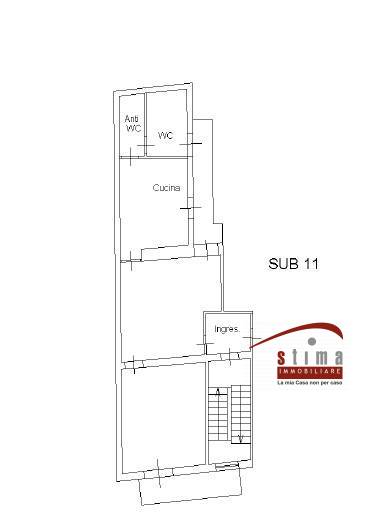 Immagine 10 di Appartamento in vendita  in via Isonzo 182/A a Siracusa