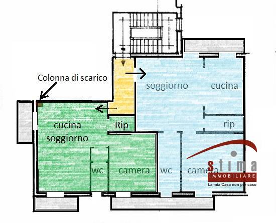 Immagine 19 di Appartamento in vendita  in via Sardegna 37 a Siracusa