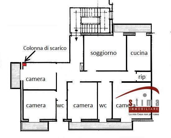 Immagine 18 di Appartamento in vendita  in via Sardegna 37 a Siracusa