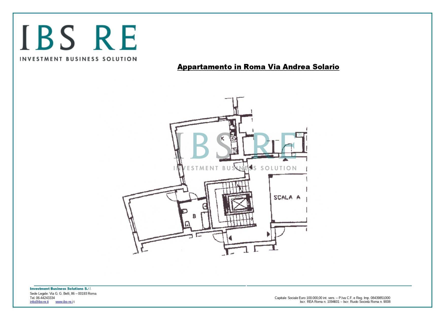 Immagine 16 di Appartamento in vendita  in Via Andrea Solario a Roma