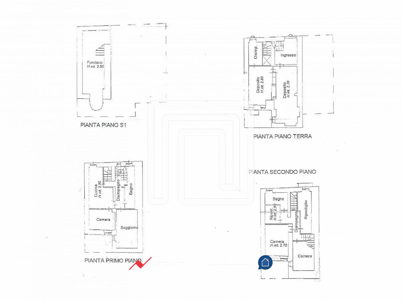 Immagine 30 di Casa indipendente in vendita  in Piazza Garibaldi a Sulmona