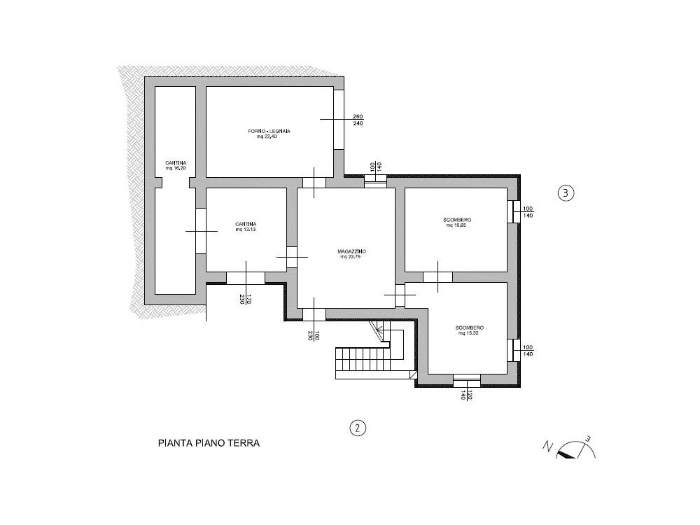 Immagine 19 di Villa in vendita  in Coste del Mulino a Belvedere Ostrense