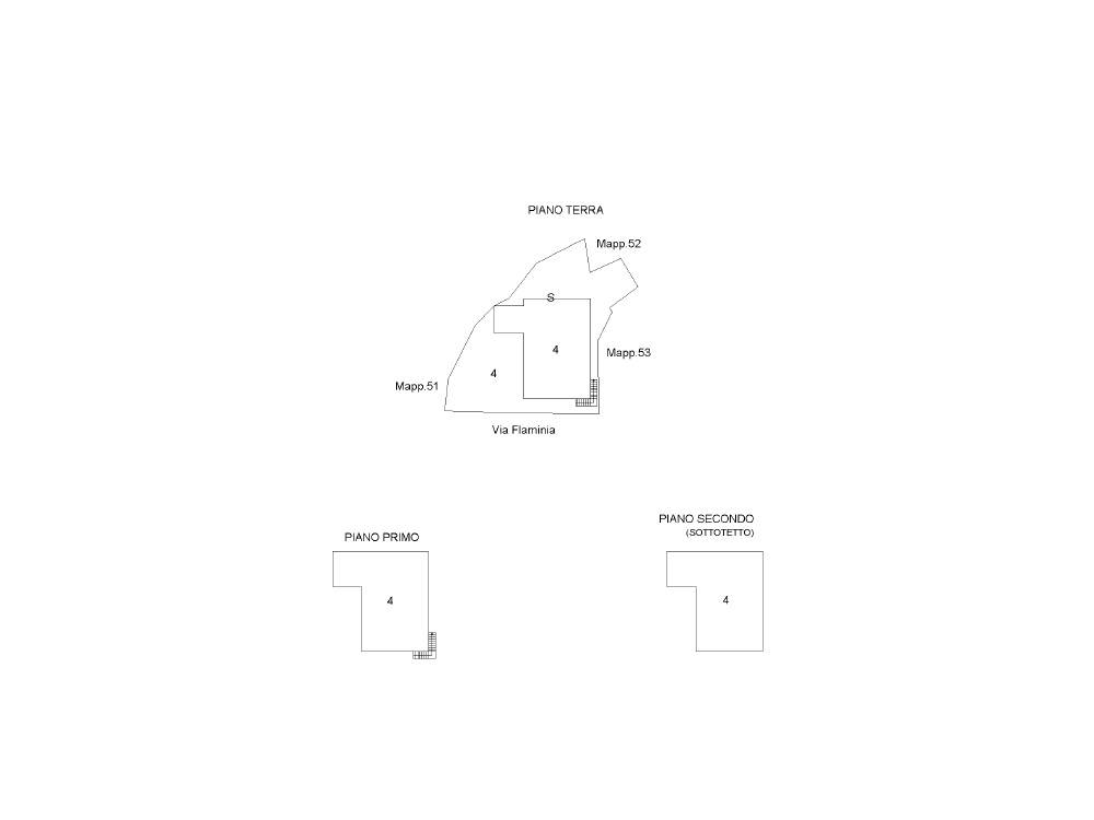 Immagine 6 di Villa in vendita  in via Flaminia 54 a Acqualagna