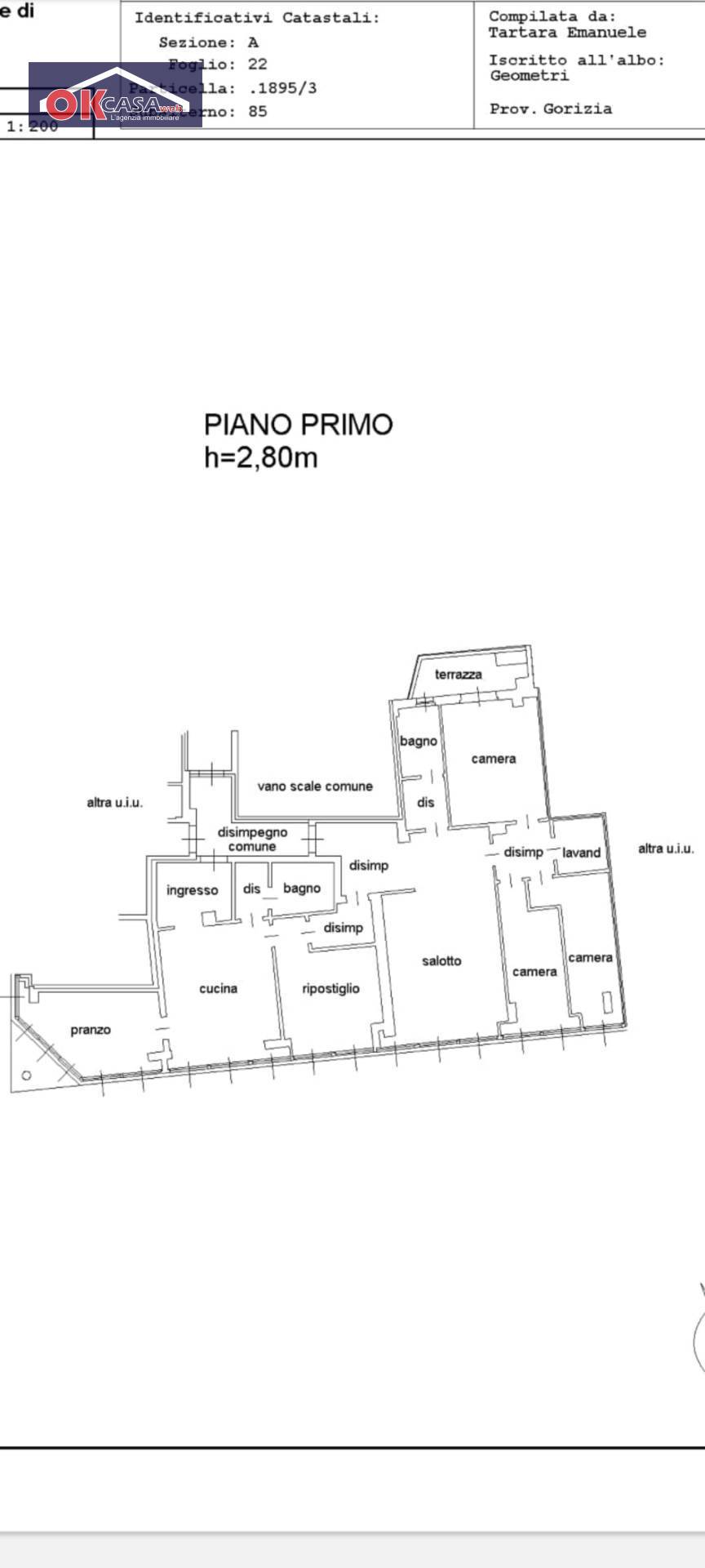 Immagine 11 di Appartamento in affitto  in viale san marco a Monfalcone