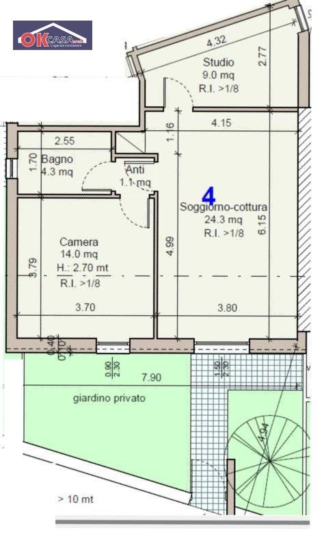 Immagine 7 di Appartamento in vendita  in VIA TRENTO 1 a Villafranca Di Verona