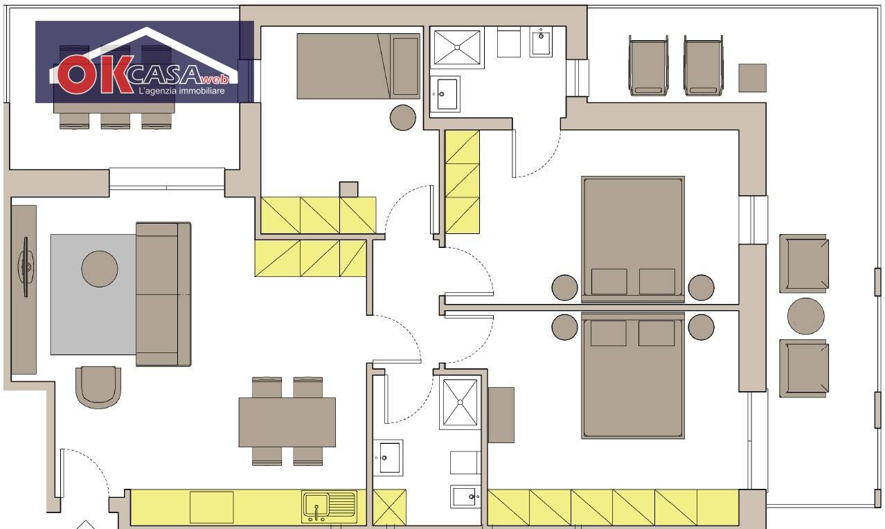 Immagine 6 di Appartamento in vendita  in VIA ABBA a Peschiera Del Garda