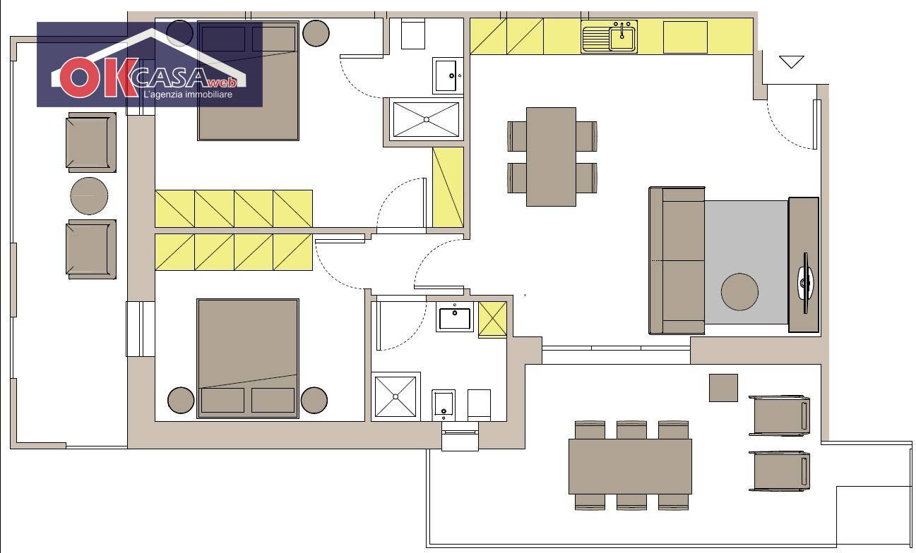 Immagine 6 di Appartamento in vendita  in VIA ABBA a Peschiera Del Garda