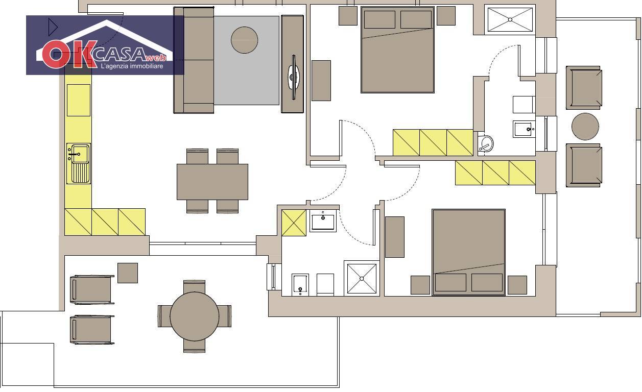 Immagine 6 di Appartamento in vendita  in VIA ABBA a Peschiera Del Garda