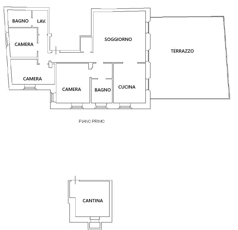 Immagine 21 di Appartamento in affitto  in Riva San Lorenzo a Verona