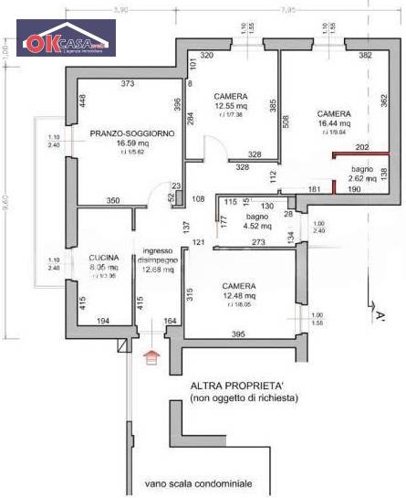 Immagine 21 di Appartamento in vendita  in via marco polo a Verona