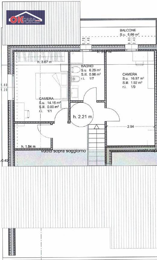 Immagine 5 di Villetta a schiera in vendita  in via Unità d'Italia a Zevio