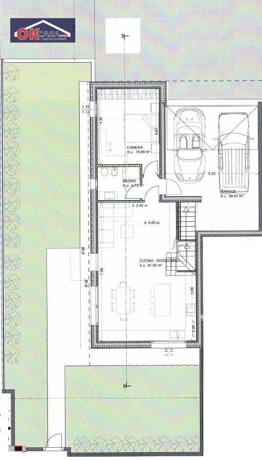 Immagine 4 di Villetta a schiera in vendita  in via Unità d'Italia a Zevio