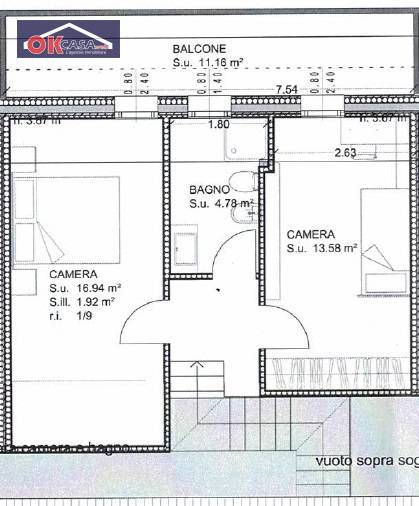 Immagine 5 di Villetta a schiera in vendita  in via Unità d'Italia a Zevio