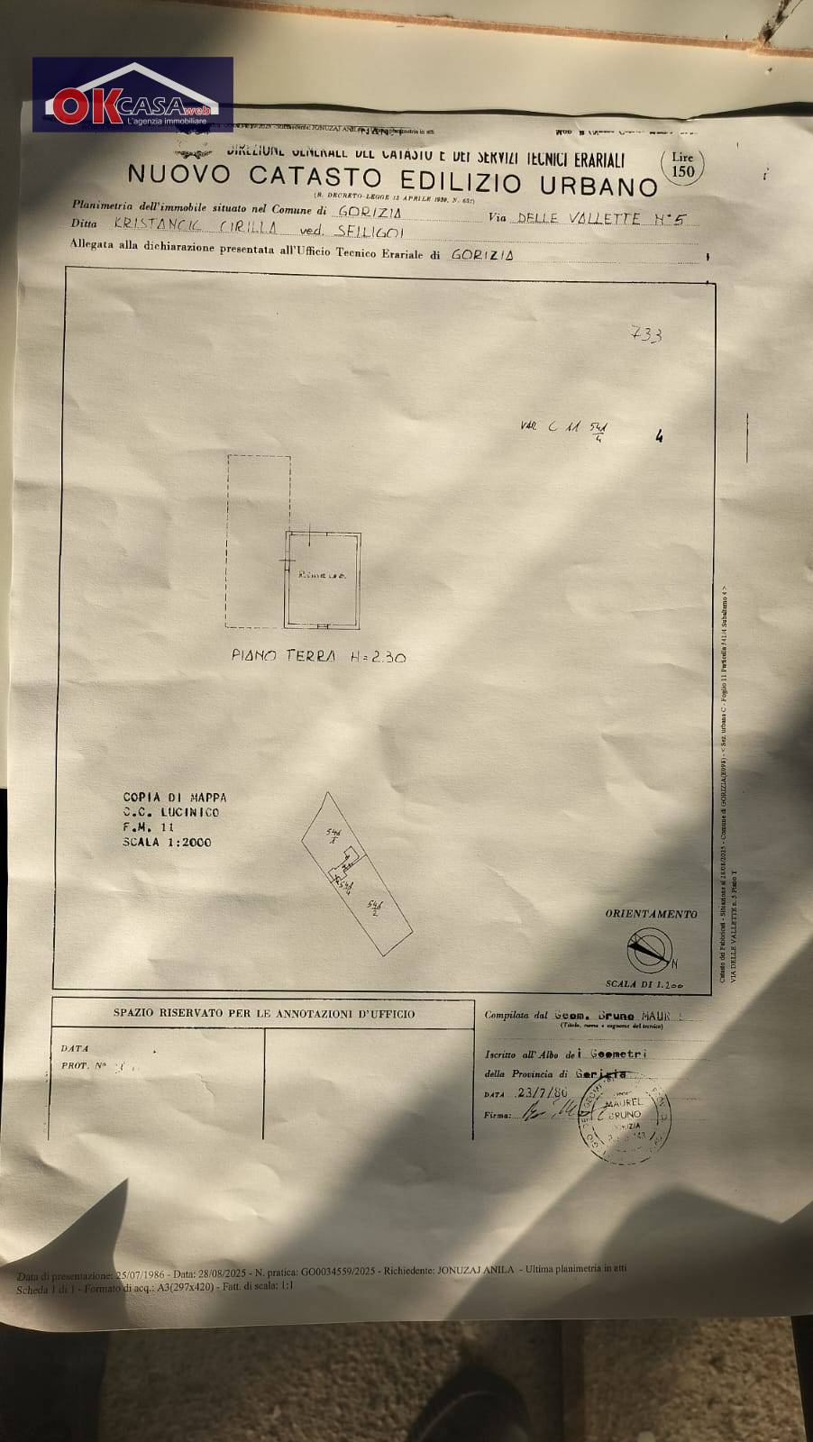 Immagine 18 di Villa in vendita  in Via delle Vallette a Gorizia