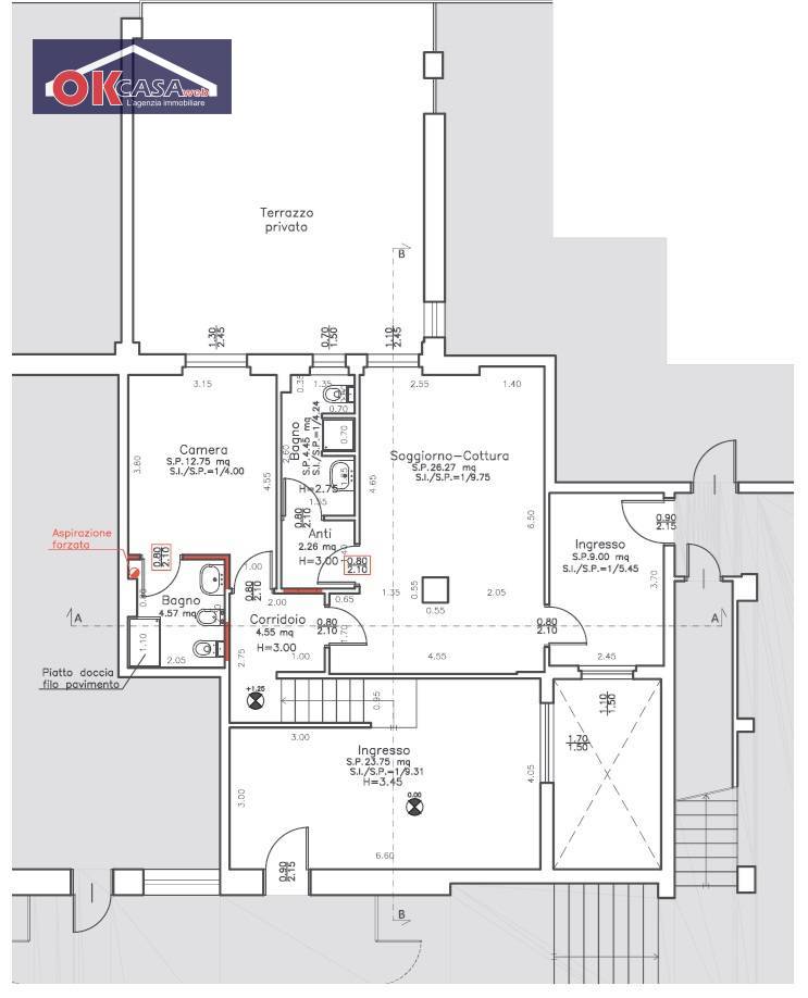 Immagine 24 di Appartamento in vendita  in corso venezia a Verona