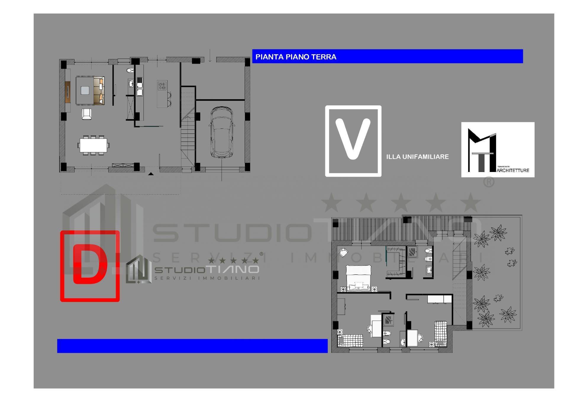 Immagine 8 di Villa in vendita  in via campania a Rende
