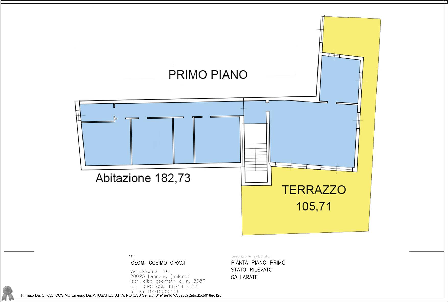 Immagine 36 di Appartamento in vendita  in via Sauro a Gallarate