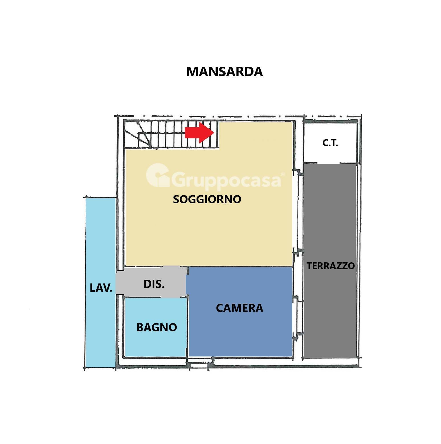 Immagine 34 di Appartamento in vendita  in via Renato Cartesio 1 a Magenta