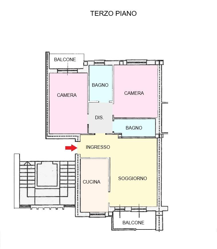 Immagine 20 di Appartamento in vendita  in Via Pasubio 7 a Corbetta