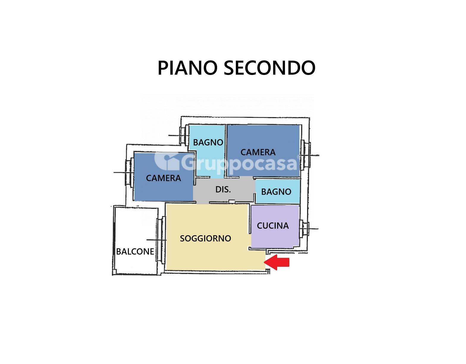 Immagine 31 di Appartamento in vendita  in via piave 9 a Magenta