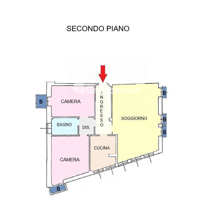 Immagine 18 di Appartamento in vendita  in Via Silvio Pellico 24 a Magenta