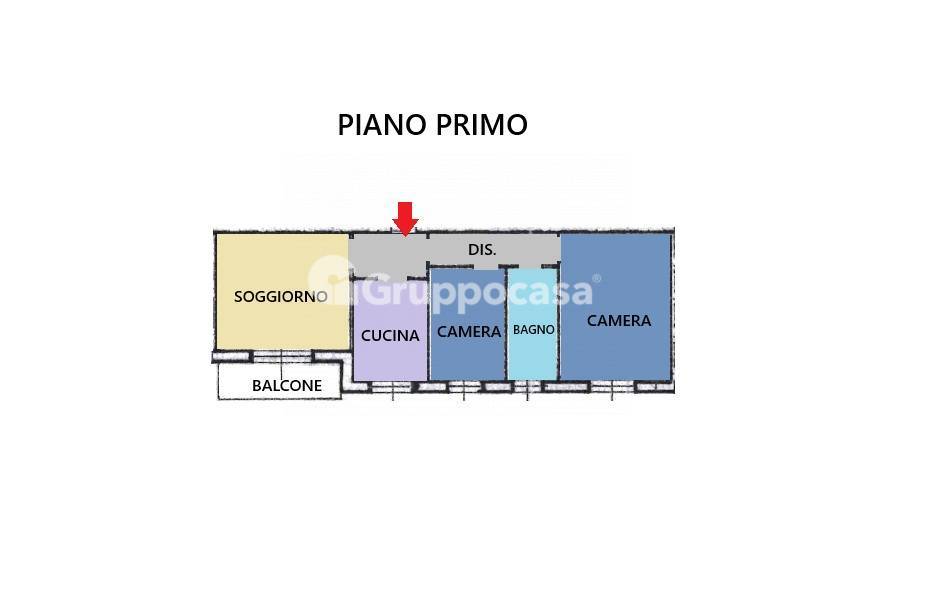 Immagine 19 di Appartamento in vendita  in via palli 8 a Magenta