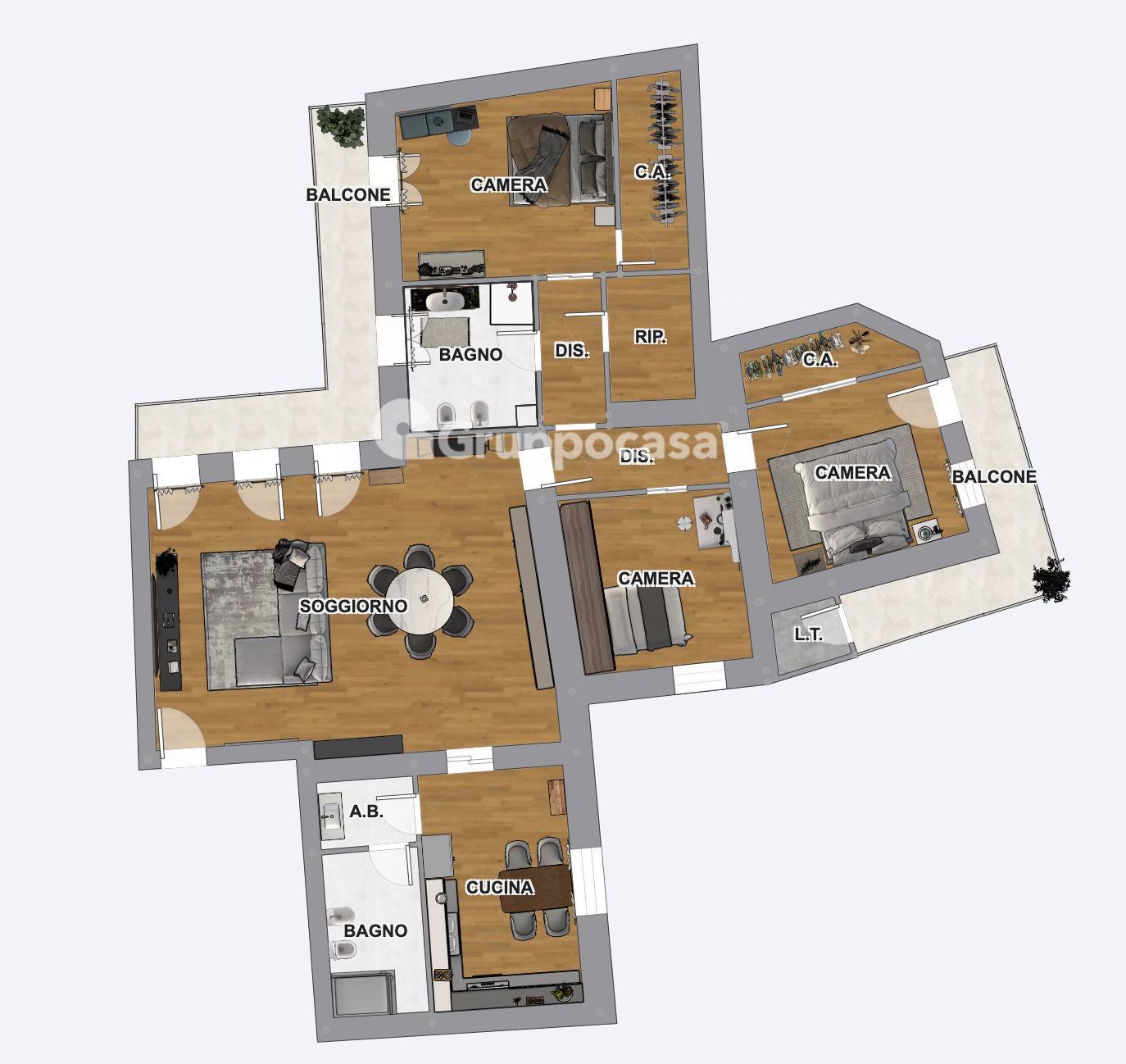 Immagine 20 di Appartamento in vendita  in Via Roma 24 a Magenta