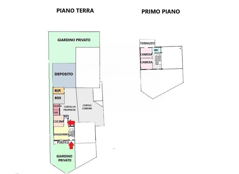Immagine 31 di Casa semindipendente in vendita  in Cascina Moroni 8 a Bernate Ticino