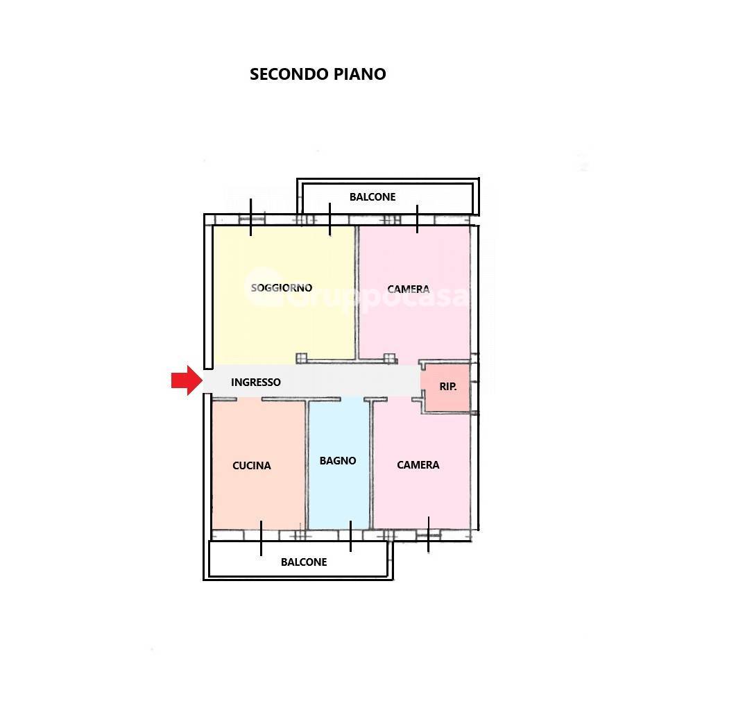 Immagine 20 di Appartamento in vendita  in Via Nenni 2 a Magenta