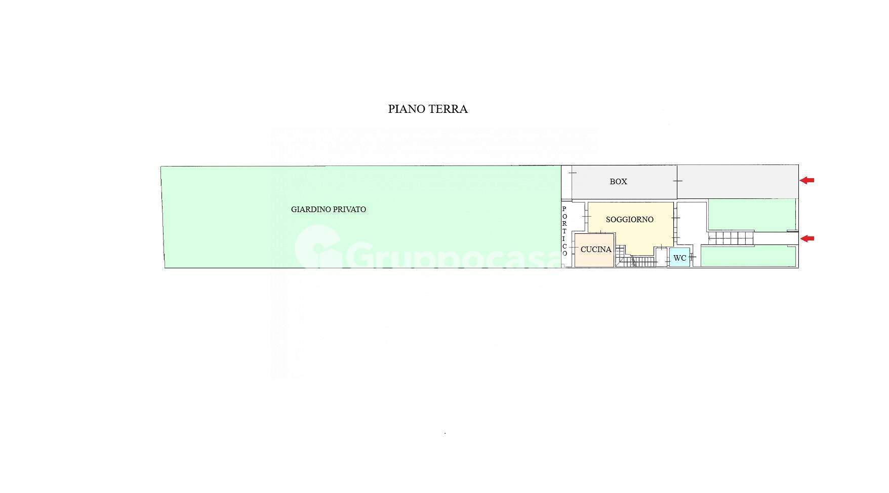 Immagine 30 di Villetta a schiera in vendita  in Via Cler 170 a Magenta