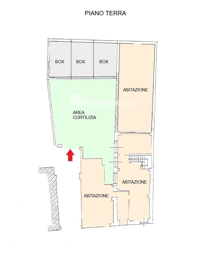 Immagine 34 di Palazzo in vendita  in Piazza San Martino 28 a Bernate Ticino