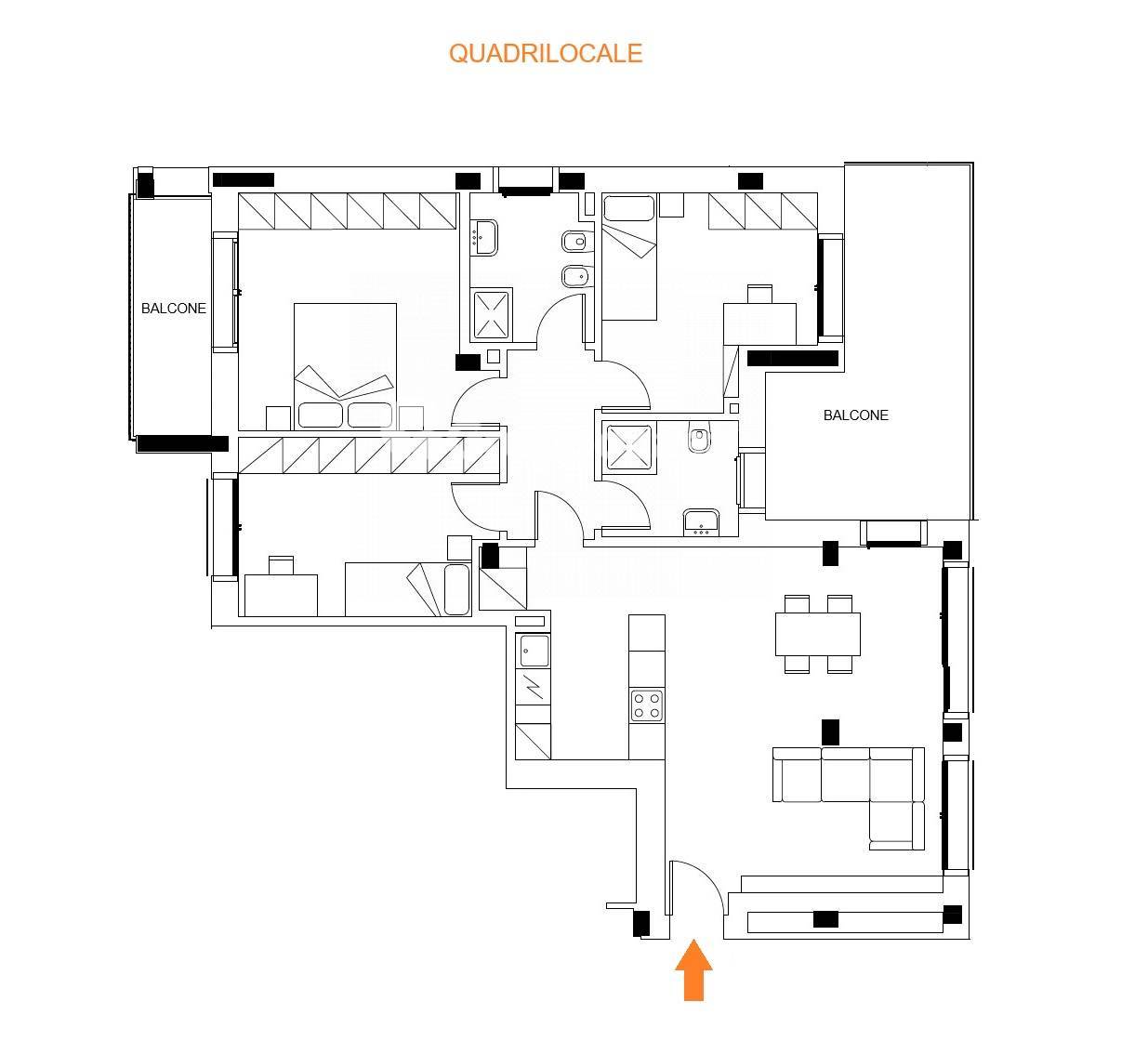 Immagine 52 di Appartamento in vendita  in Via Damiano Chiesa a Bernate Ticino