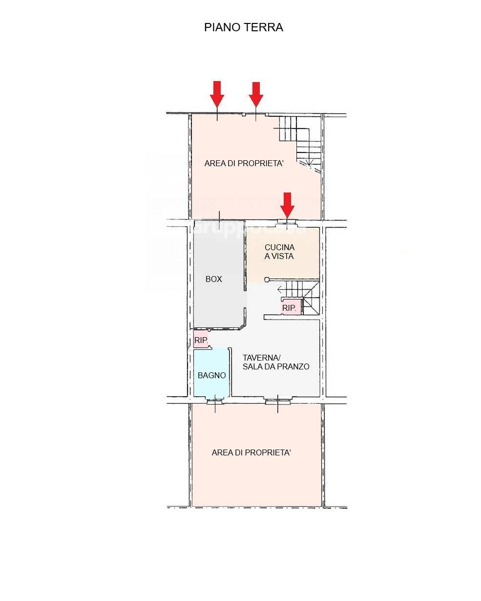 Immagine 38 di Villetta a schiera in vendita  in Via Marzabotto 16 a Corbetta