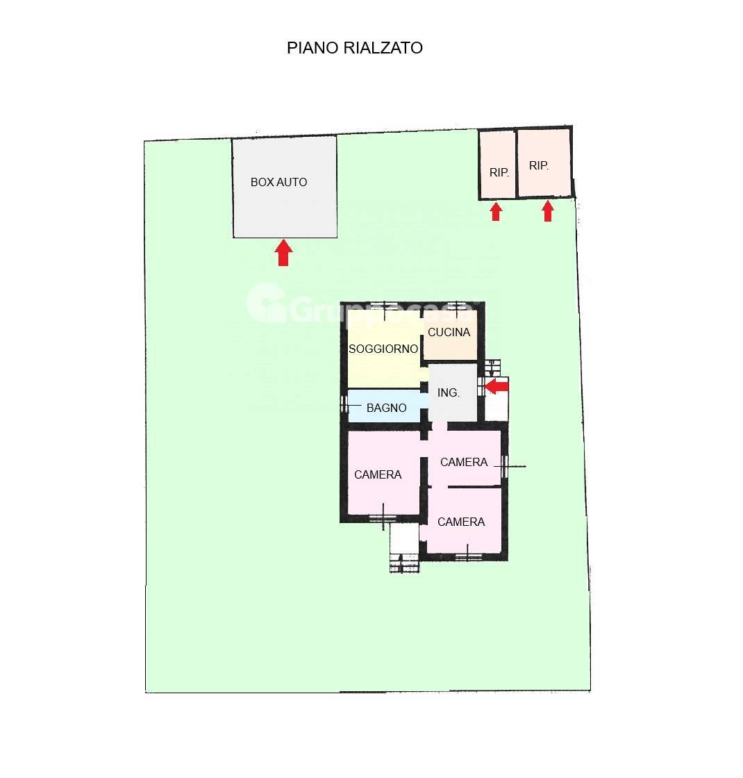 Immagine 28 di Villa in vendita  in Via Villoresi 14 a Bernate Ticino