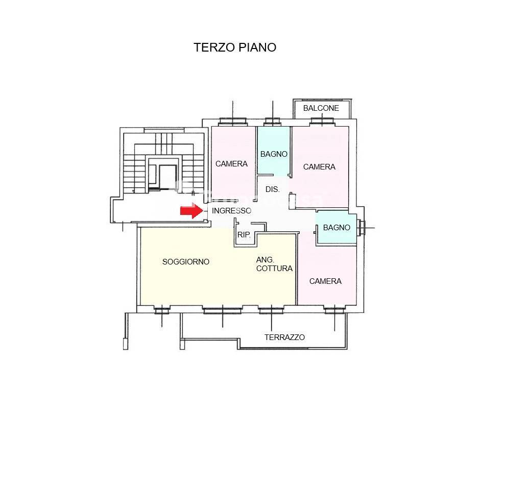 Immagine 21 di Appartamento in vendita  in Via Teano 7 a Magenta