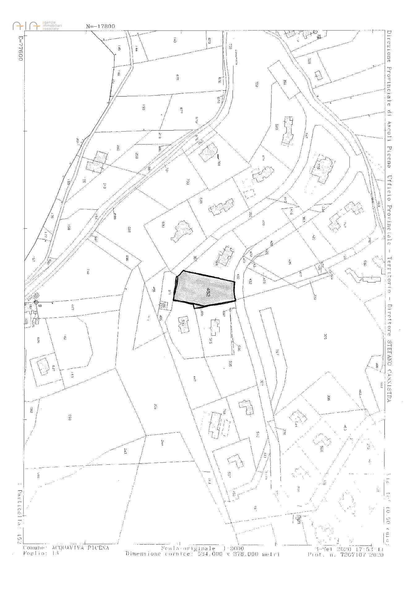 Immagine 2 di Terreno residenziale in vendita  in Via Fonte Pezzana a Acquaviva Picena