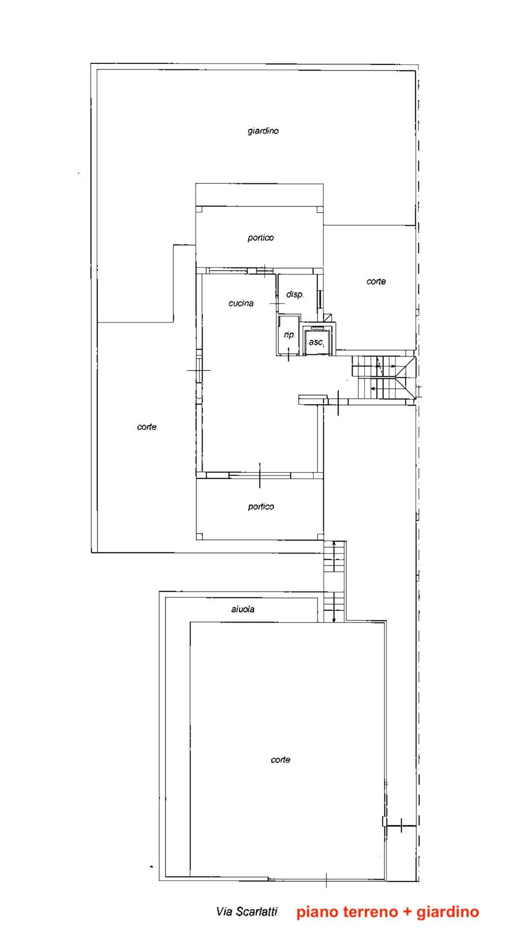 Immagine 138 di Villetta a schiera in vendita  in Via Domanico Scarlatti 32 / 34 a San Benedetto Del Tronto