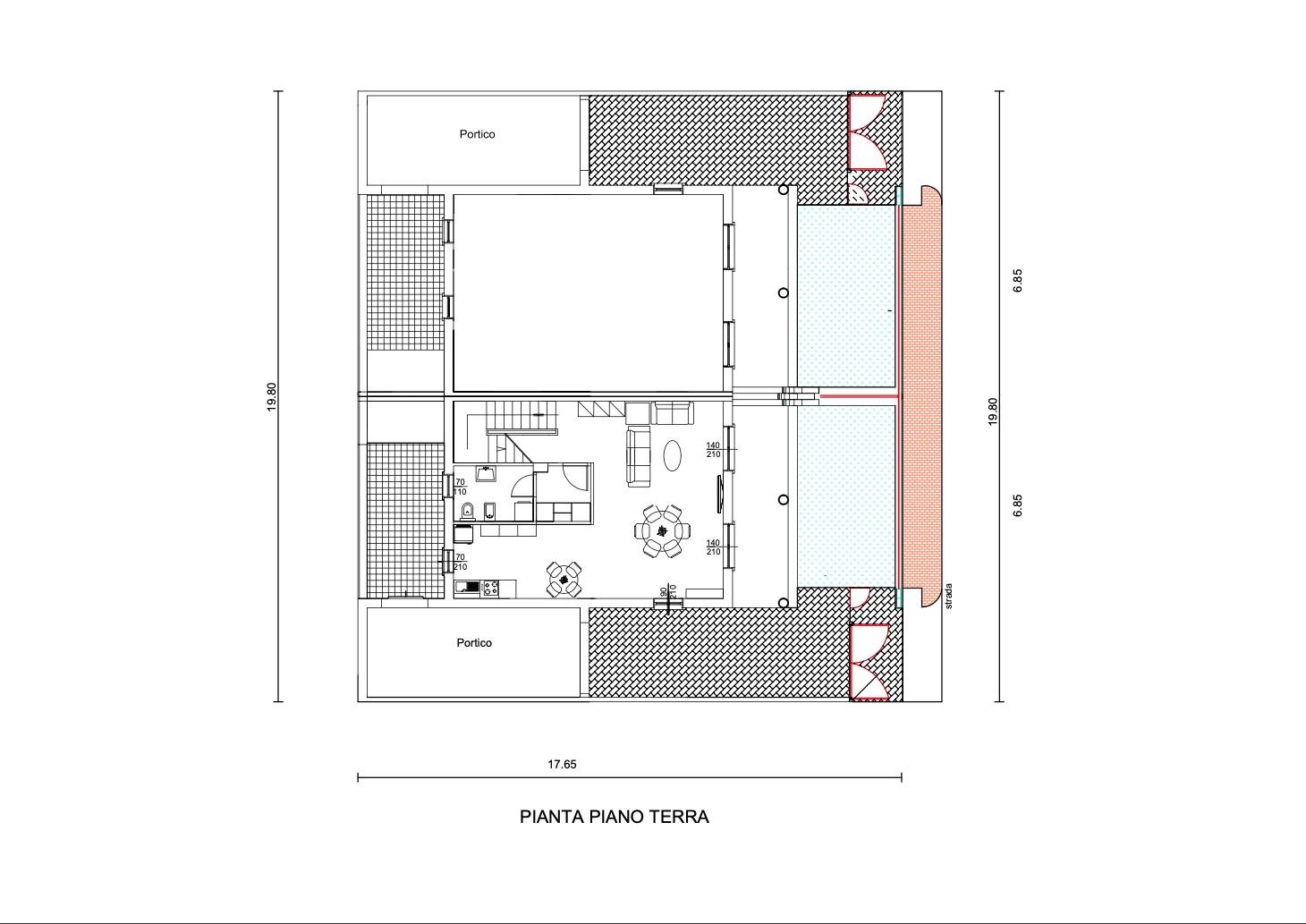 Immagine 40 di Villetta a schiera in vendita  in via vascello a Tortoreto