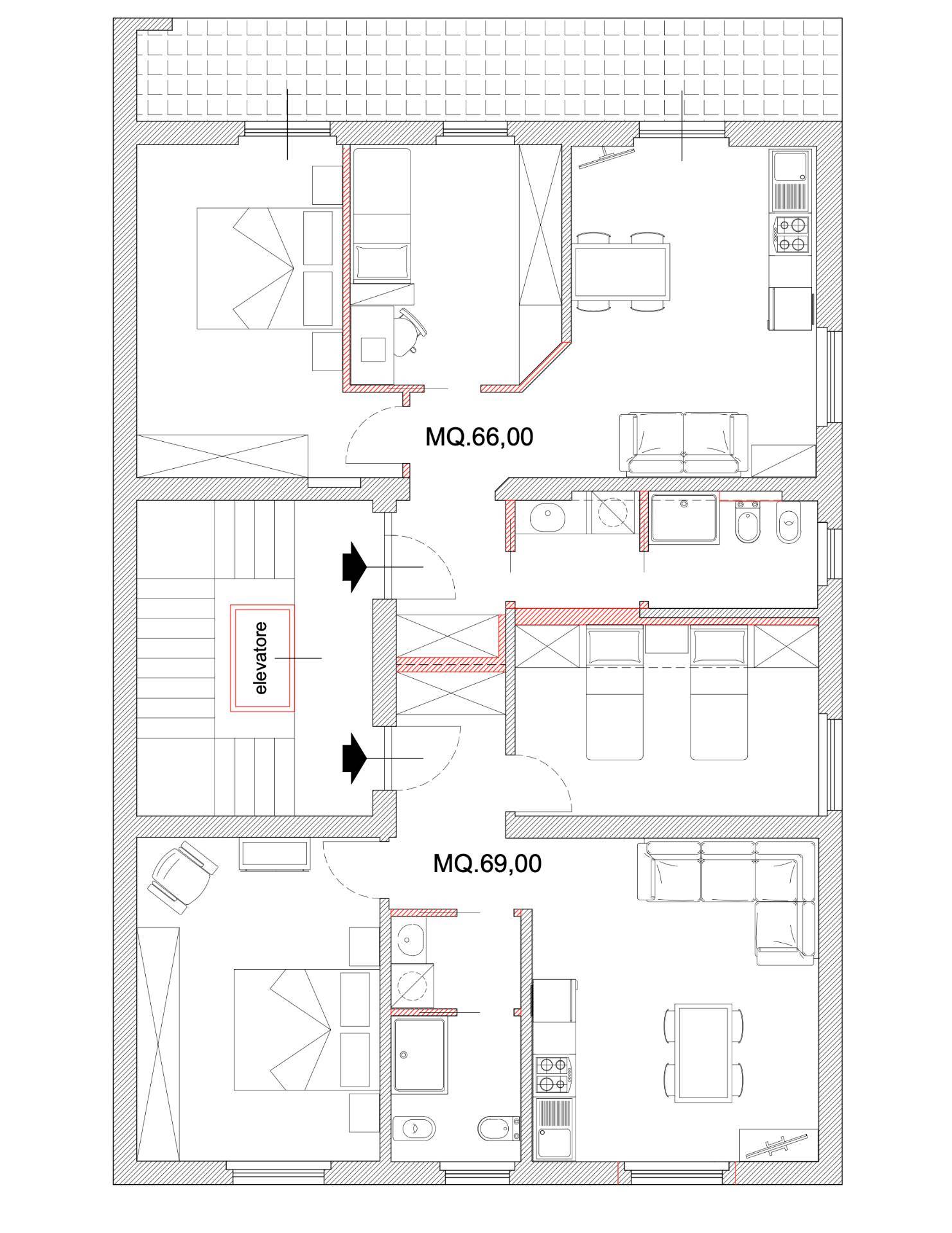 Immagine 47 di Appartamento in vendita  in Via Sabotino 98 a San Benedetto Del Tronto